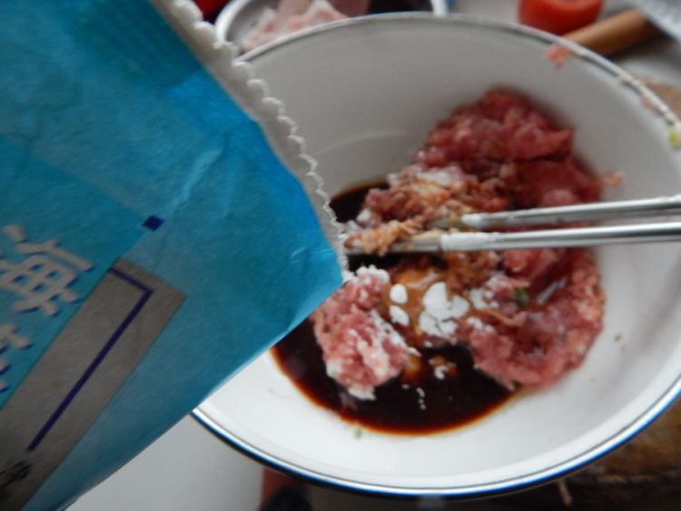 蚝油茄盒步骤7