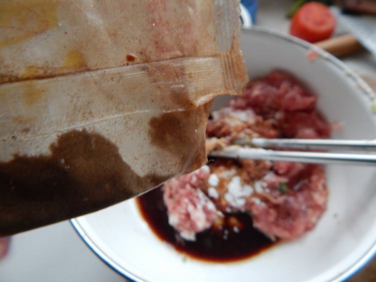 蚝油茄盒步骤8