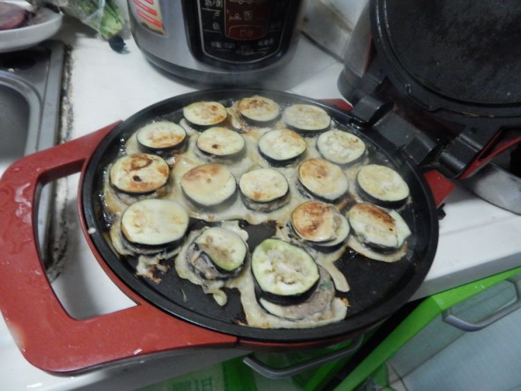 蚝油茄盒步骤19