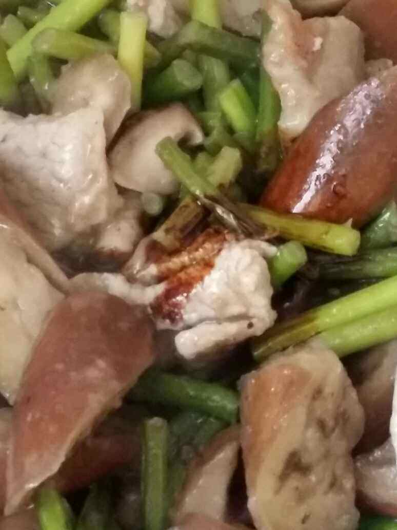 蒜苔炒茄子步骤13