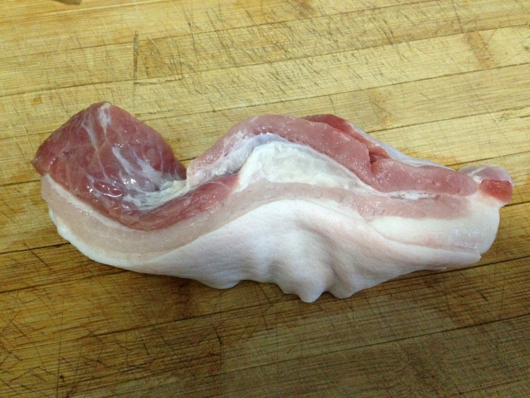 茄子肉丁手擀面步骤1