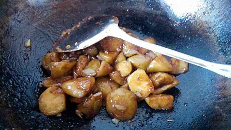 孜然味烧茄子步骤5
