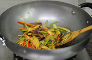 辣酱烧茄子步骤9