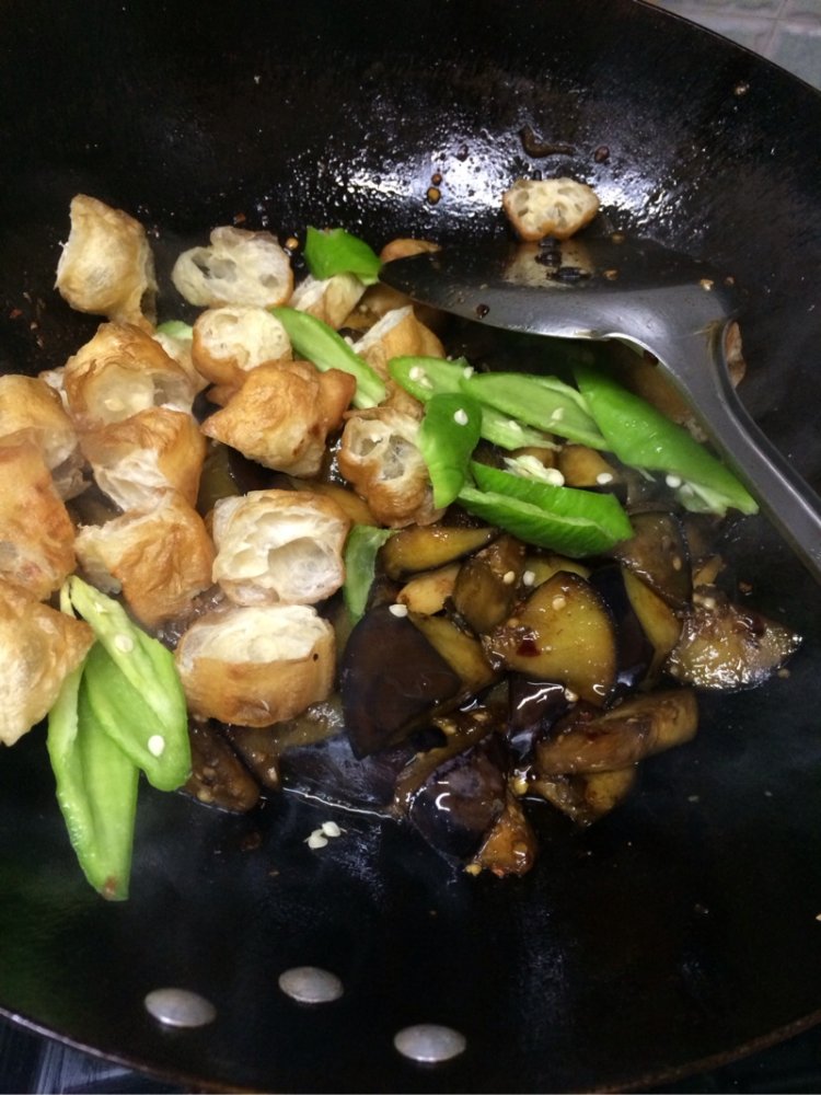 茄子油条步骤8