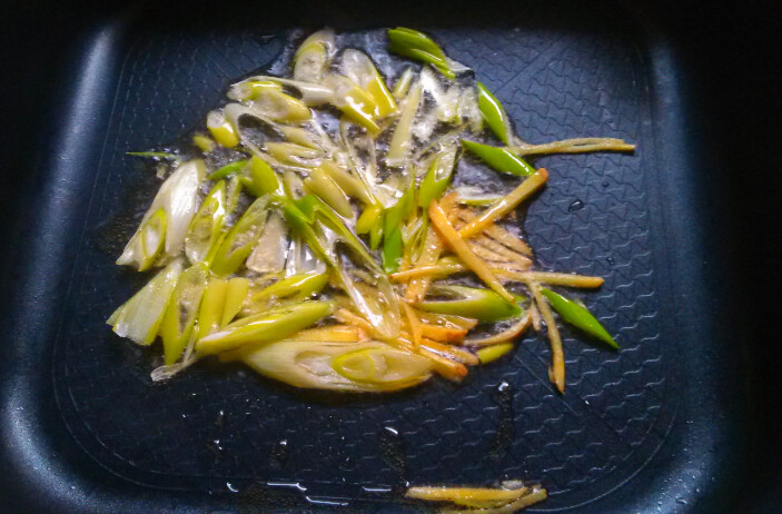 鱼香素菜步骤2
