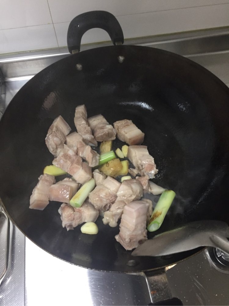 猪肉炖茄子豆角土豆步骤4