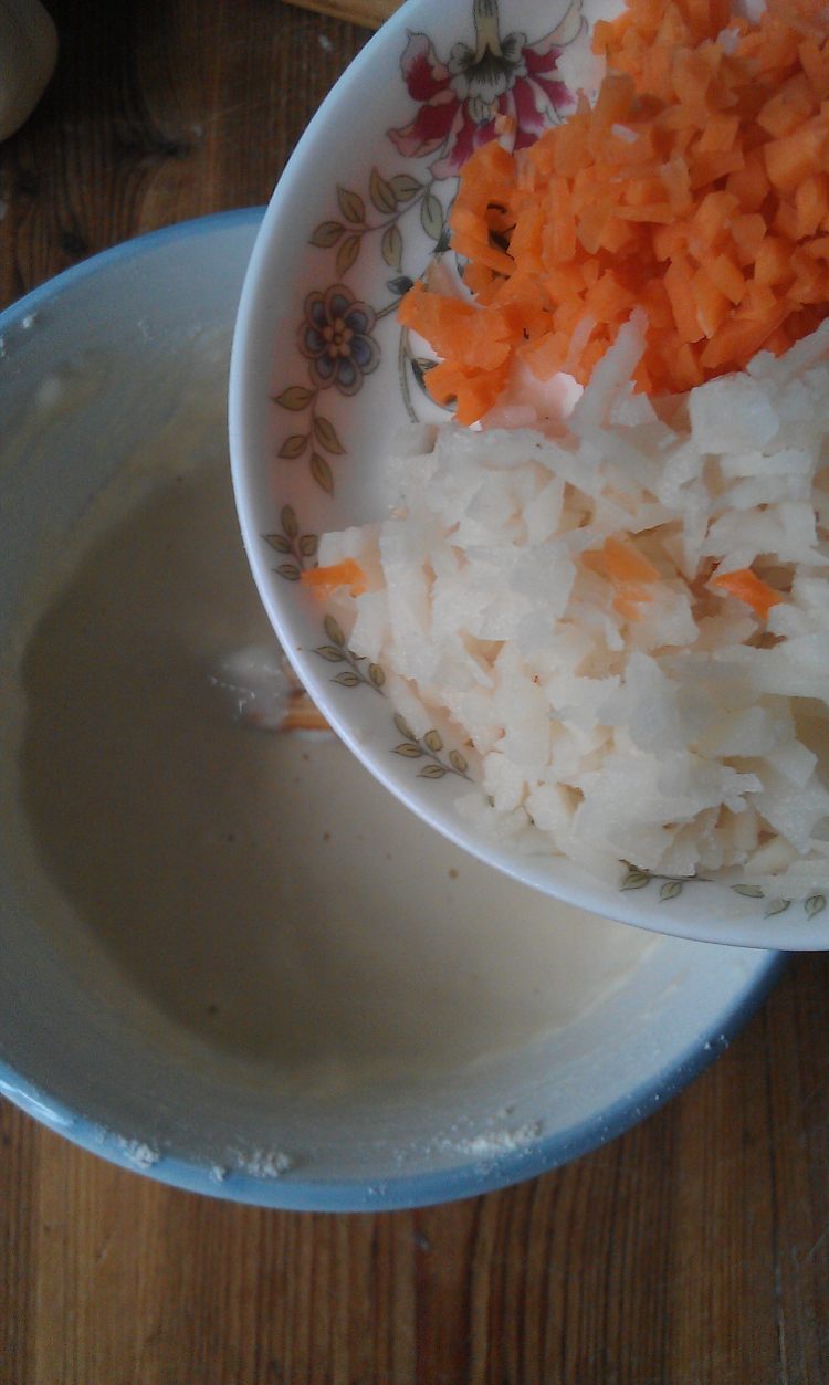 茄子面饼步骤9