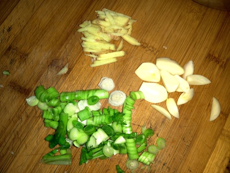 肉丁茄子步骤4