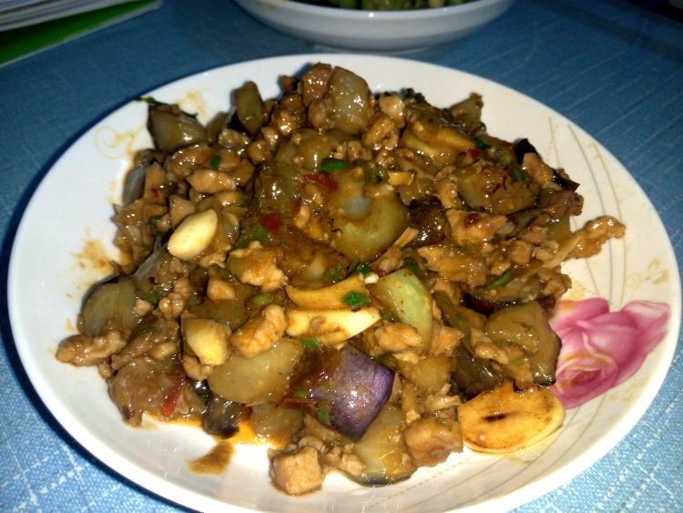 肉丁茄子步骤13
