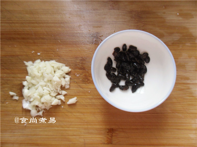 蒜蓉炒三宝步骤6