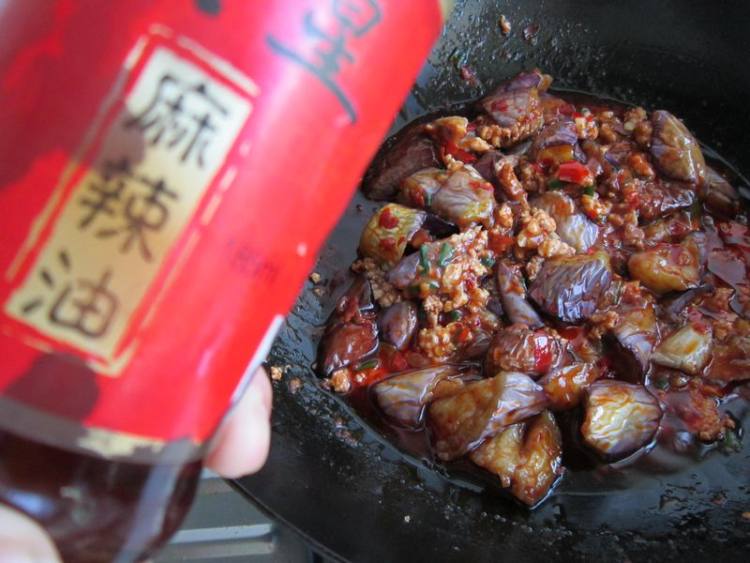 酱爆茄子步骤13