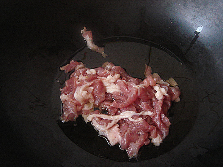 蔬菜小炒肉步骤1