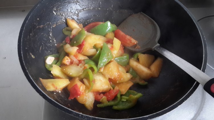 花样茄子步骤8