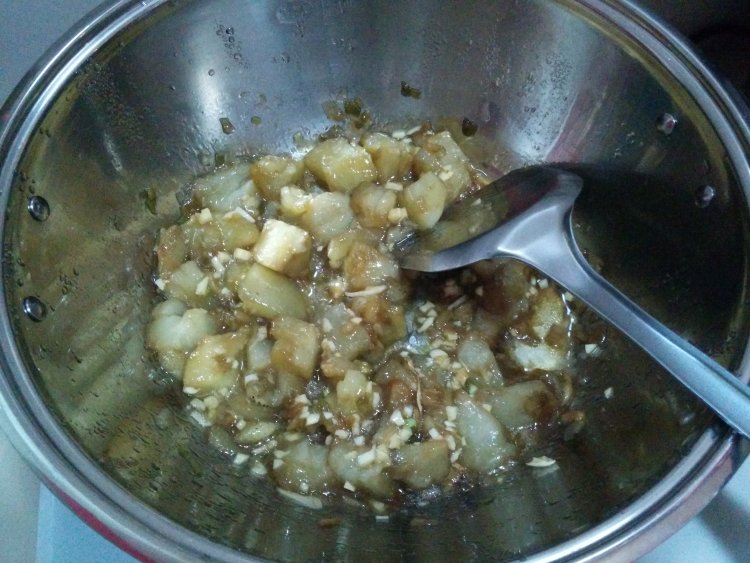 【手工美食】家常烧茄步骤7