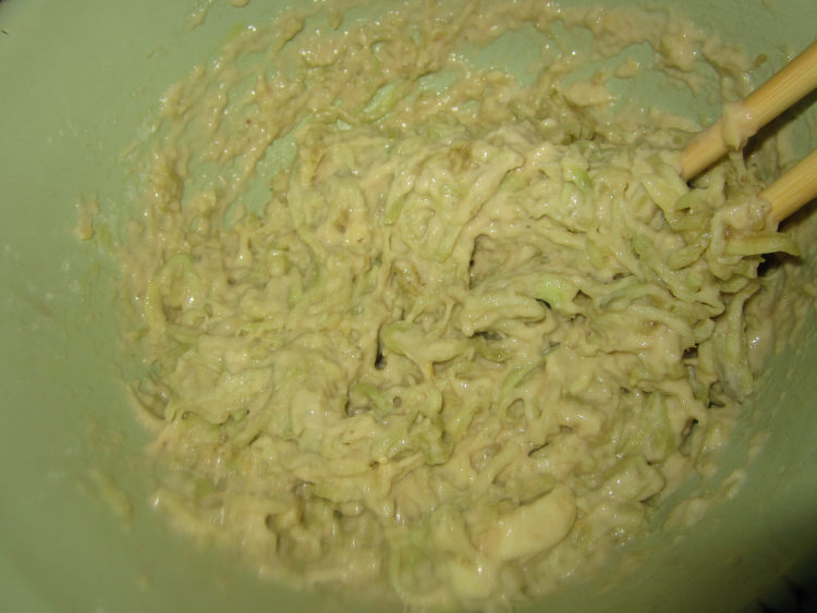 蒜香茄子饼步骤6