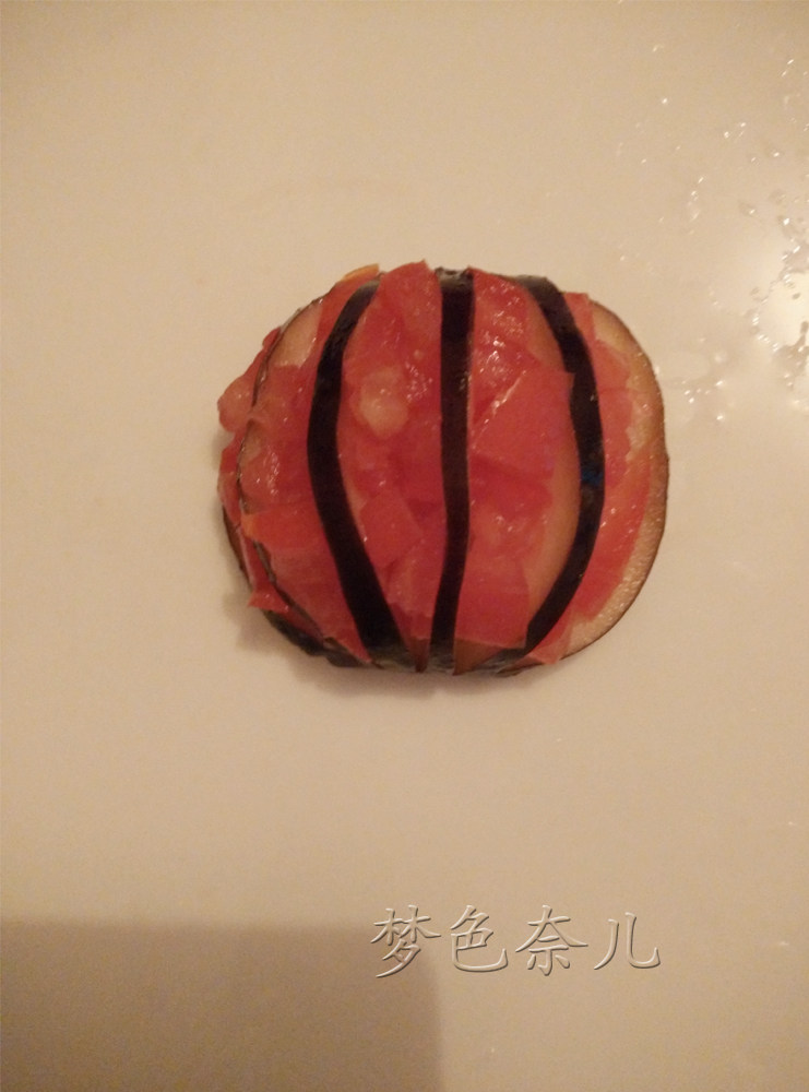茄汁灯笼茄子步骤3