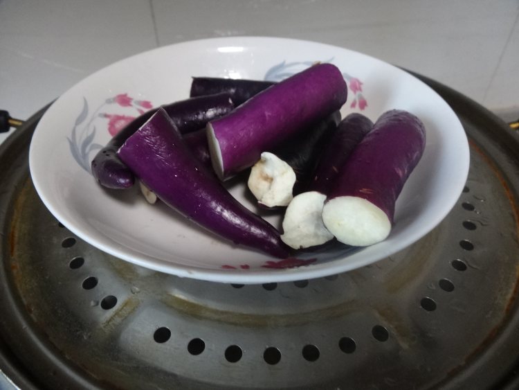 茄子拌木耳步骤2