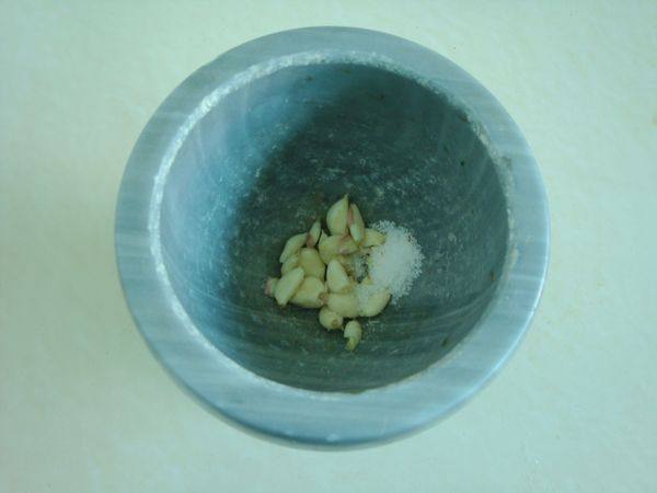 烧椒捣茄子步骤5