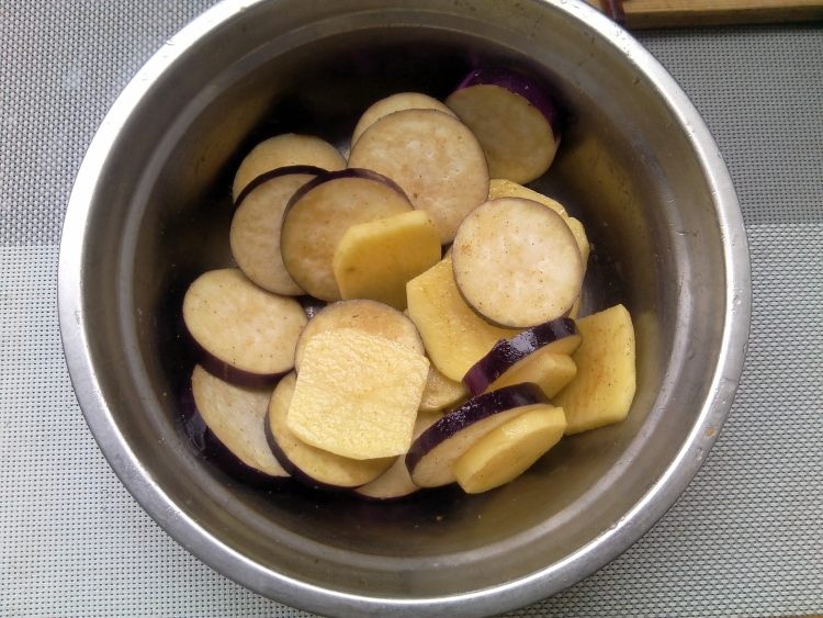 奶酪土豆烤茄子步骤4
