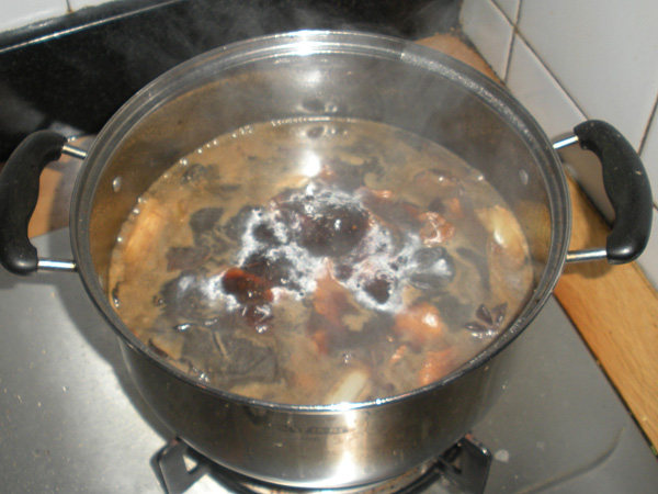 鸡片茄子打卤面步骤13