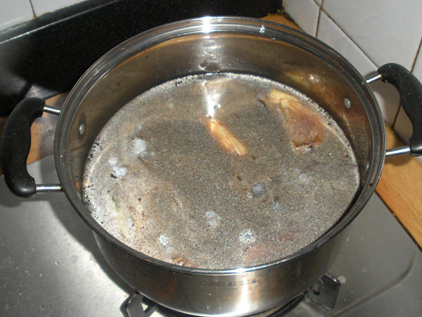 鸡片茄子打卤面步骤12