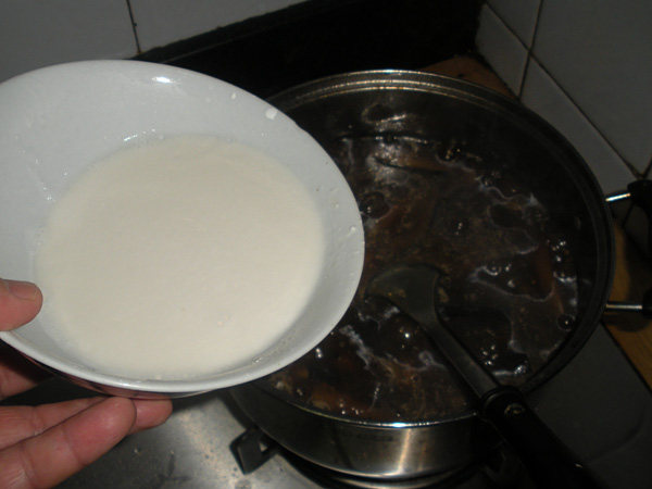 鸡片茄子打卤面步骤21