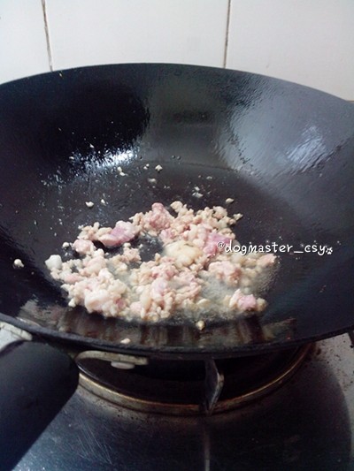 肉末烧三茄步骤6