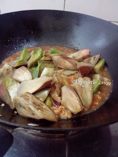 肉末烧三茄步骤9