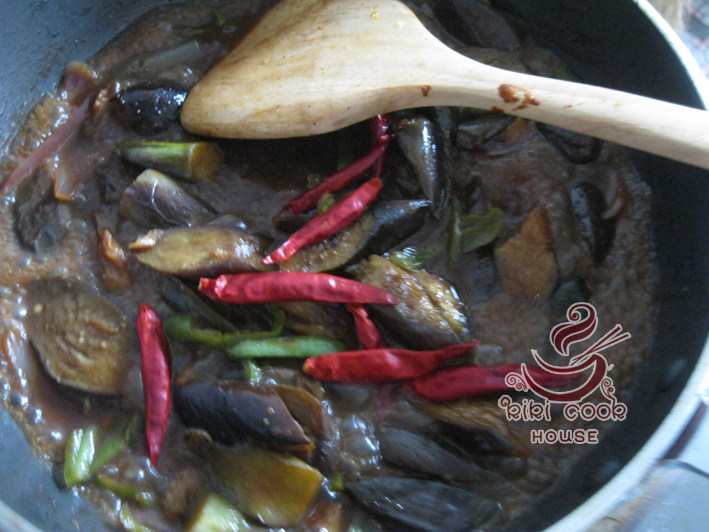 酱香烧茄子步骤6