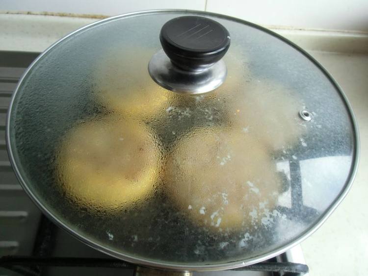 胡萝卜绿豆馅饼步骤10