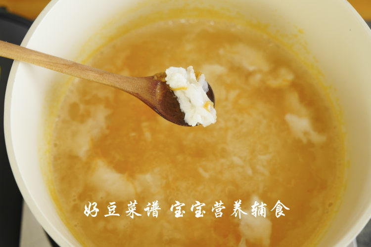 花生鱼片粥步骤12