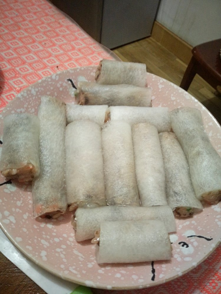 冬瓜虾卷步骤10