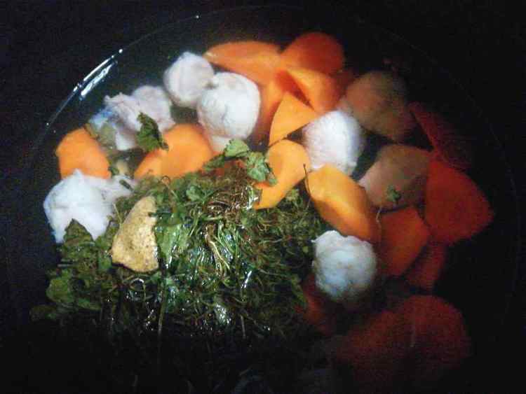 青天葵瘦肉汤#盛夏餐步骤5