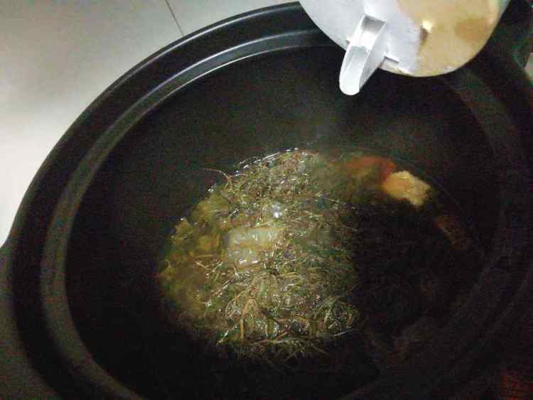 青天葵瘦肉汤#盛夏餐步骤6