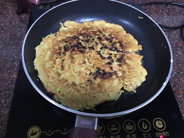 西葫芦胡萝卜鸡蛋饼步骤8