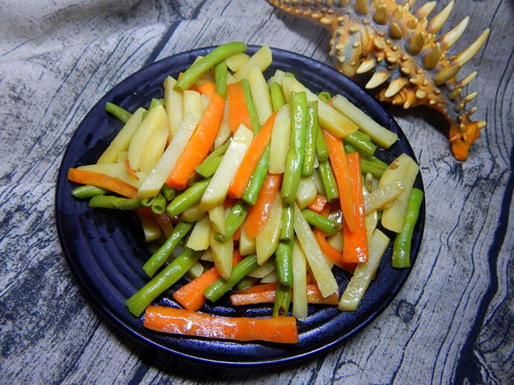土豆烧豆角步骤13