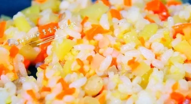 蒸鳕鱼蔬菜饭步骤10