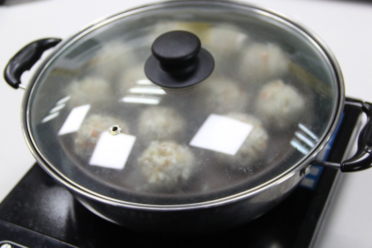 糯米蒸肉丸步骤11