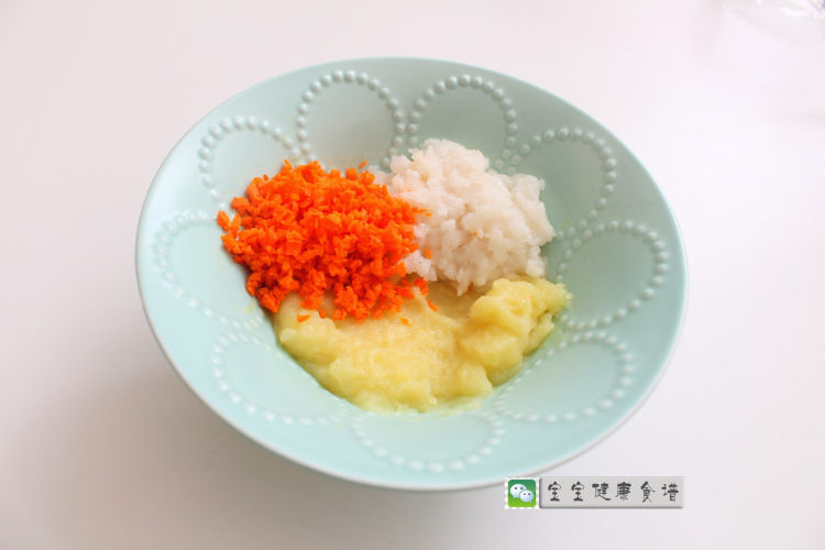 宝宝辅食食谱  土豆鳕步骤8