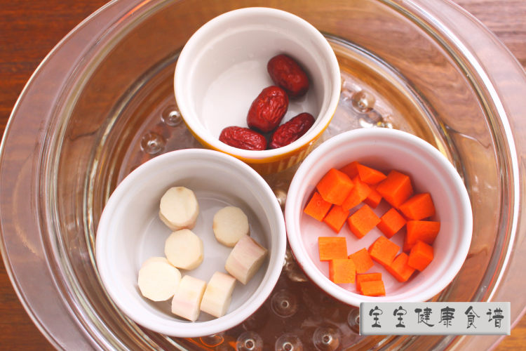 红枣核桃山药糊步骤3