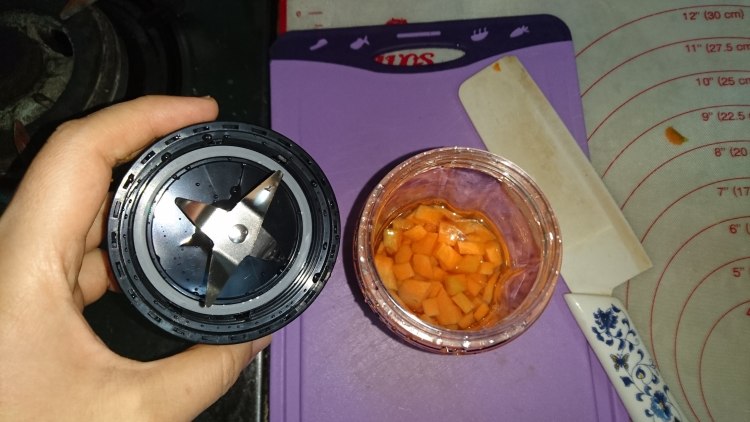 胡萝卜玉米羹步骤3