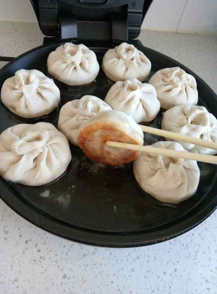 香菇生煎包步骤9