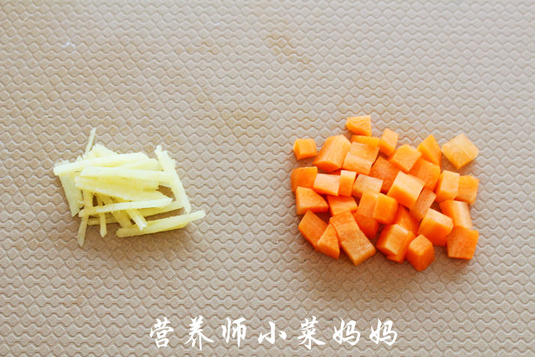 马蹄清炒玉米粒#本为步骤2