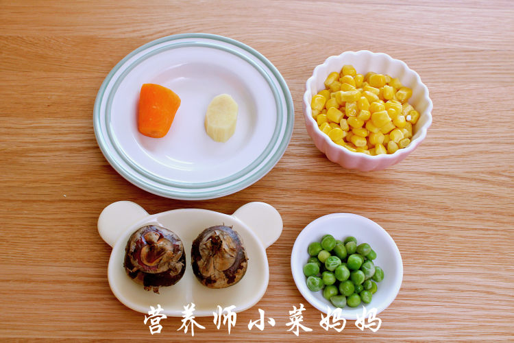 马蹄清炒玉米粒#本为步骤1