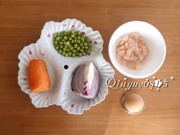 蔬菜虾仁炒蛋#本味家步骤1