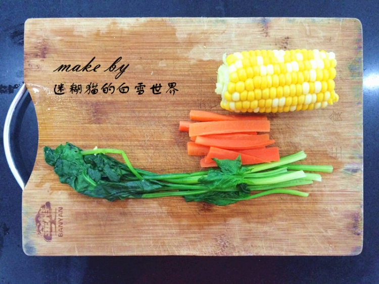芝士焗饭#非转基因金步骤2