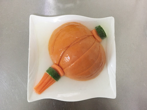 蒸南瓜#非转基因金龙步骤9