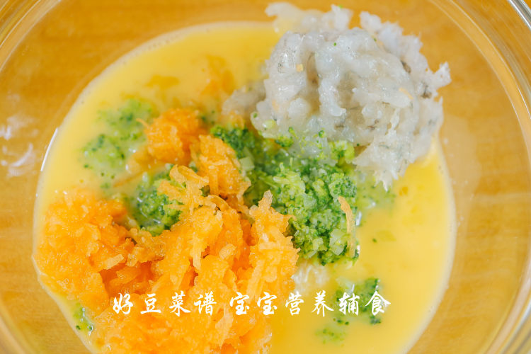 鲜虾豆腐饼步骤11