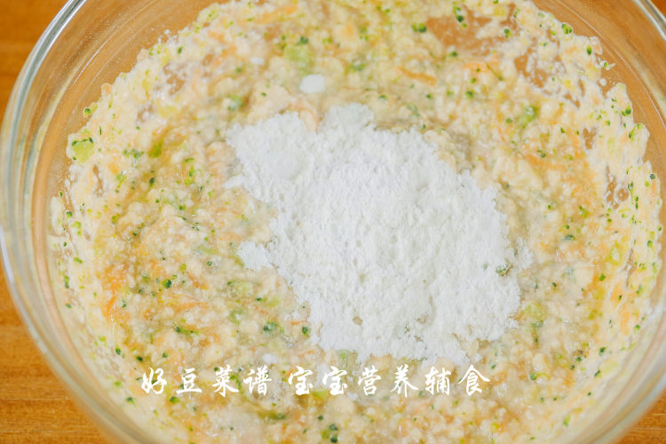 鲜虾豆腐饼步骤13