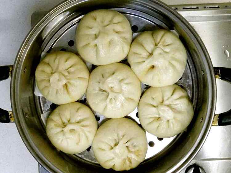 胡萝卜香菇猪肉蒸包步骤19